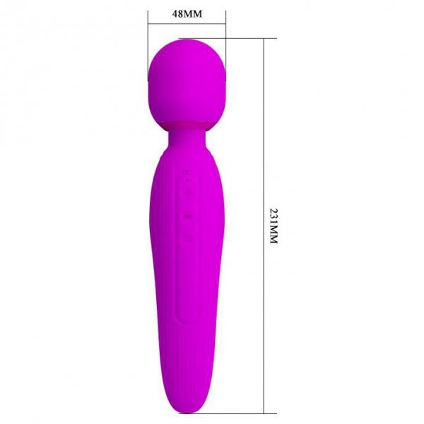 PRETTY LOVE - CURTIS fioletowy 7 VIBRATION USB