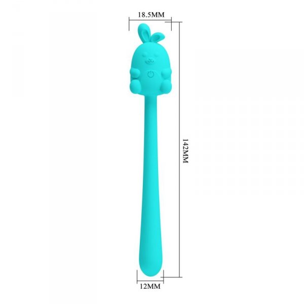 CUTE BUNNY, Flirting Stick, 7 vibration functions, Magnetic USB charging