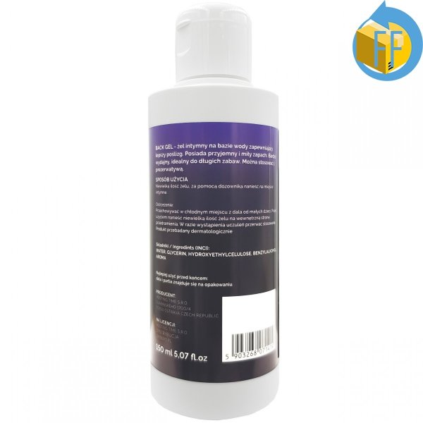 bezpisczny lubrykant analny 150ml