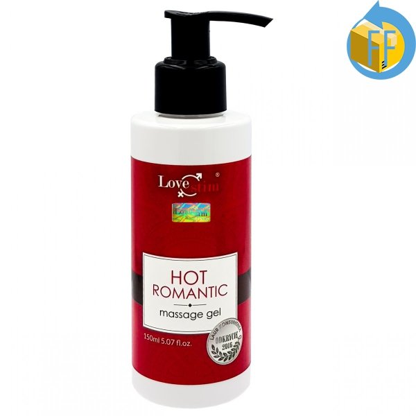 HOT ROMANTIC 150ml ROZGRZEWAJĄCO STYMULUJĄCY ŻEL DO MASAŻU