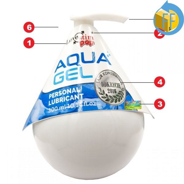 Lubrykant na bazie wody AQUA GEL 300ml