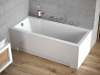 BESCO Wanna 120x70 Modern z białą obudową  + Syfon