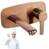 BATERIA UMYWALKOWA podtynkowa INVENA TREND GLAMOUR ścienna miedziana