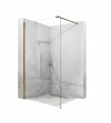 Ścianka prysznicowa Aero Gold szkło transparentne 90 cm REA-K8442