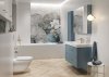 Wanna prostokątna Larga SLIM 160x75 cm + zabudowa styropianowa + syfon clik-clack