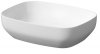 Umywalka ceramiczna nablatowa Larga prostokątna 50x38 cm biały mat