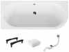 BESCO Wanna 170x75 Avita Slim Lewa + Syfon