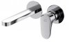 Bateria umywalkowa podtynkowa Inverto chrom z boksem dwa mieszacze S951-302