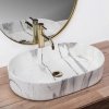Umywalka ceramiczna nablatowa REA NADIA 60 SAND