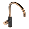 Bateria zlewozmywakowa Invena Moonlight czarna rose gold