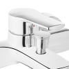 Bateria wannowa Invena VERSO chrom