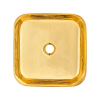Umywalka nablatowa MALAGA złoty połysk CE-39-027