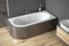 BESCO Wanna 160x75 Avita Slim Prawa + Syfon