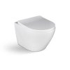 Zestaw stelaż podtynkowy Super Slim 35 Rimless Eco Box + Square Duo chrom + miska Desna