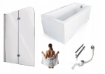 BESCO WANNA MODERN 150x70 OBUDOWA AKRYLOWA PARAWAN
