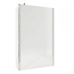 Ścianka prysznicowa narożna z ścianką ruchomą Easy In 90 cm, szkło transparentne
