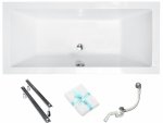 BESCO Wanna 165x75 Quadro SLIM + Syfon