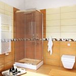 Kabina kwadratowa STYLIO 80 transparentna