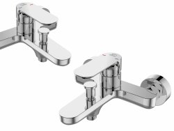 Bateria wannowa TONDO chrom BAN 010D