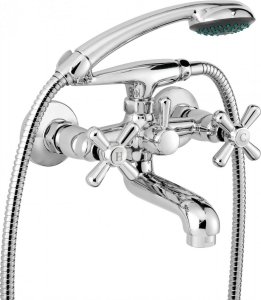 Bateria wannowa z kompletem natryskowym Symetrio BOS_011D