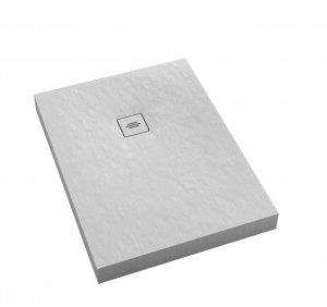 Brodzik prostokątny kompaktowy Schedline NONLIMITS Biały Kamień 100x70