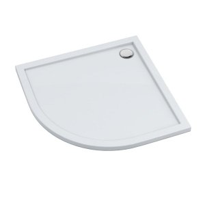 Brodzik półokrągły kompozytowy  Schedline ESTIMA 90x90