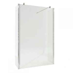 Ścianka prysznicowa z ściankami Easy In 140 cm, szkło transparentne