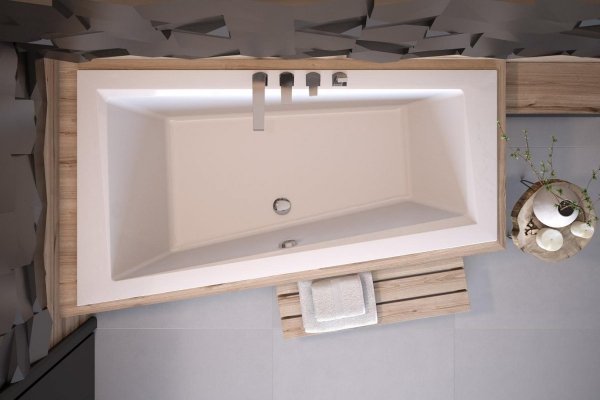 BESCO Wanna 150x85 Intima Slim Lewa + Syfon