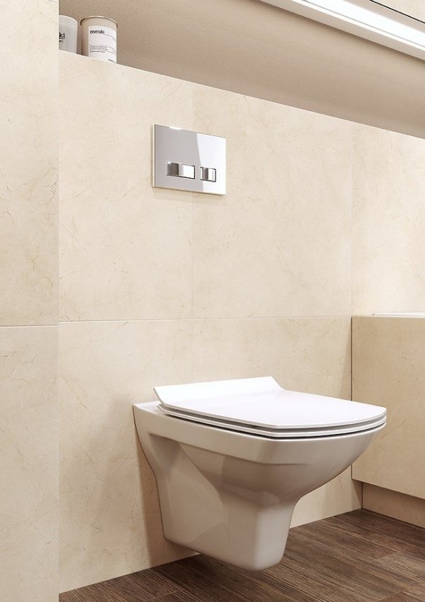WC Kompakt CARINA NEW CLEANON 010 z deską duroplast