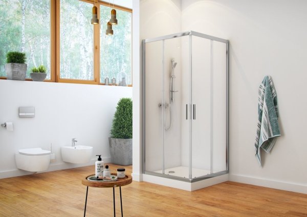 BRODZIK KWADRATOWY FORMA COMPACT WYSOKI 90 x 90 cm
