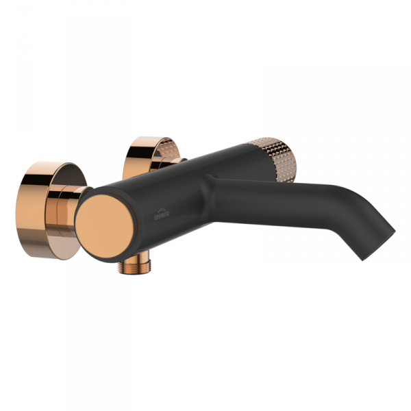 Bateria wannowa Invena Moonlight czarna rose gold