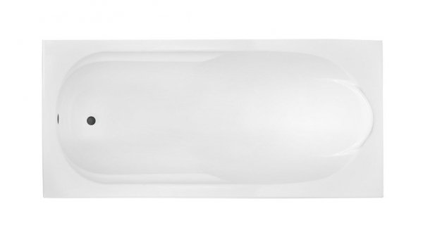 BESCO Wanna 180x80 Bona z białą obudową + Syfon