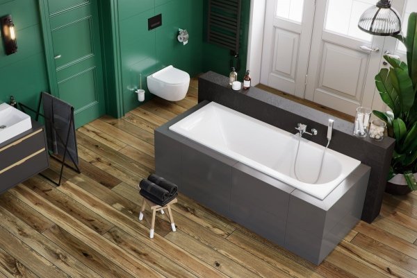 WANNA PROSTOKĄTNA AURUM SLIM 160x70