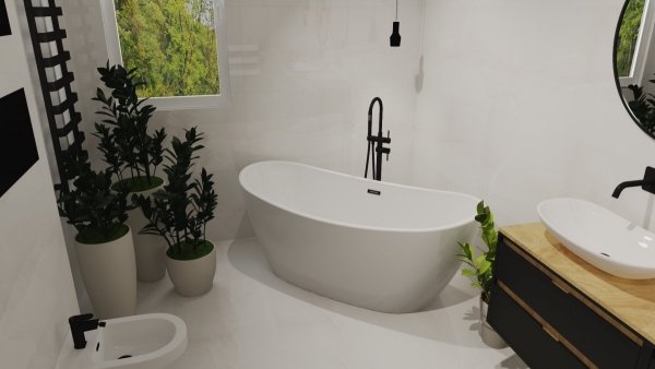 Płytka gresowa ONYX WHITE POLISHED 60x120 cm 