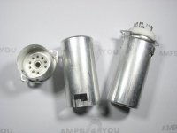 Podstawka GZC9-F-A-55 9pin NOVAL z ekranem, do chassis ceramiczna 