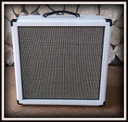Obudowa Kolumny 1x12  ELEGANCE BLACK&WHITE Sklejka TOPOLA WŁOSKA 
