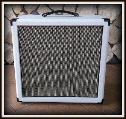 Obudowa Kolumny BRZOZA 1x12&quot;  ELEGANCE BLACK&amp;WHITE 