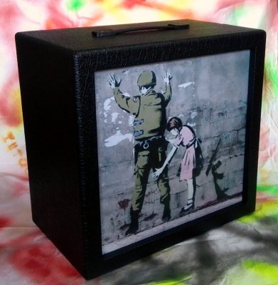 Obudowa Kolumny 1x12&quot;  STREET ART BLACK NO:05