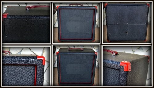 Obudowa Kolumny BRZOZA 1x12&quot;  ELEGANCE BLACK MAGIC DROP 