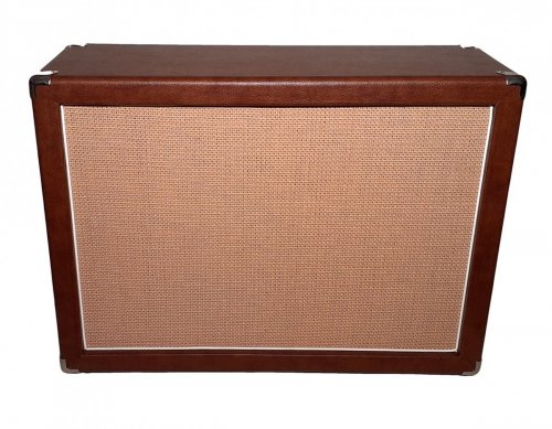 Obudowa Kolumny 2x12&quot;  SLIM  BROWN CANE 