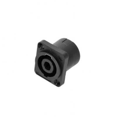 Gniazdo głośnikowe SPEAKON Jack 4 STAR P SM4 BLK