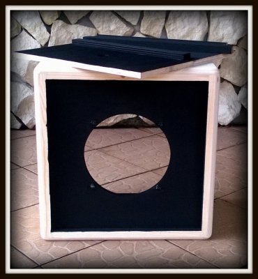 Obudwa Kolumny 1x10&quot; Sklejka TOPOLA WŁOSKA 