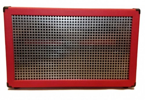  Obudowa Kolumny  2x12&quot; RED METAL