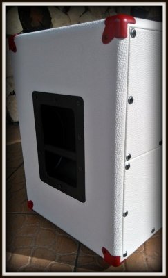 GOTOWA Obudowa do Kolumny 2x12&quot; WHITE BRZOZA