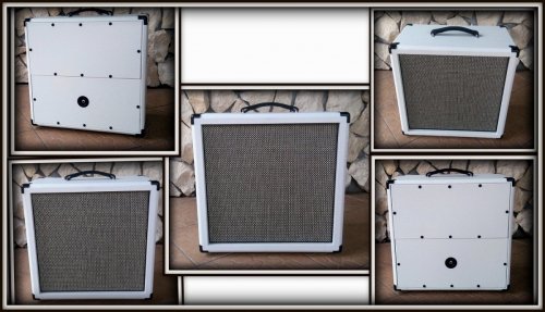 Kolumna gitarowa 1x12&quot;  ELEGANCE BLACK&amp;WHITE V30 BRZOZA