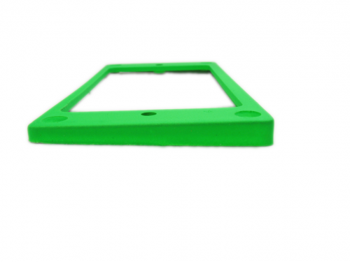 Ramka humbuckera płaska, skośna 4/5mm green fluorescent