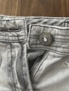 Szare Szorty River Island Zdobienia Dżety Grey