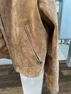 Kurtka Skórzana Zara Suede Minimalist Chic