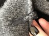 Sweter DKNY Wełna Grey