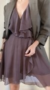 Letnia Szyfonowa Sukienka Asos Aesthetic Plum